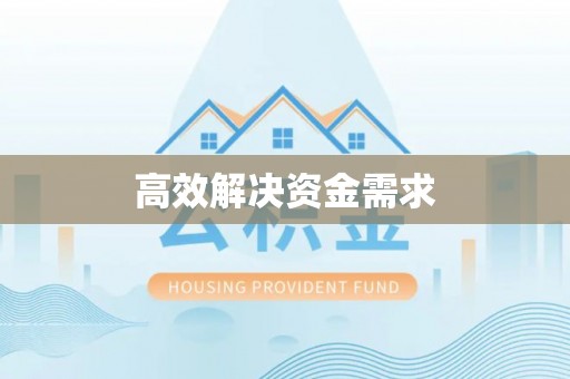 西岗高效解决资金需求