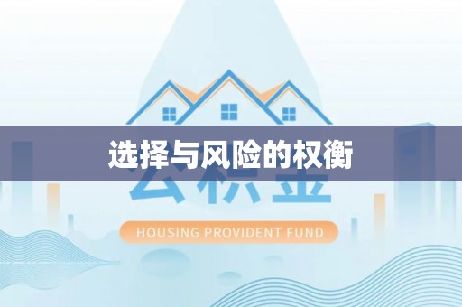 西岗选择与风险的权衡